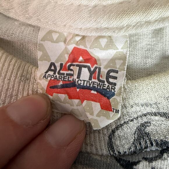 Alstyle Apparel & Activewear Lion Crest Graphic Tee 100% Cotton Made in Mexico - Picture 3 of 6